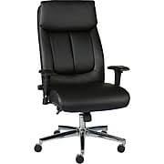 Office Chair - Premium Quality Fabric, Ergonomic Design, Adjustable Height, Stylish Black Finish