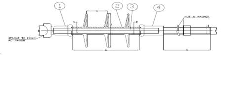 11 Kv 05 Kn Polymer Pin Insulator Application: In Distribution / Transmission Lines