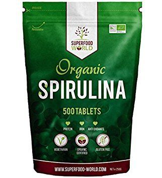 Organic Spirulina 500 Tablet