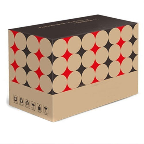 Printed Carton Box - Durable Corrugated Material , Industry Standard Quality Assurance