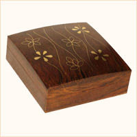 Demanded Brass Inlay Box