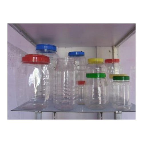 Transparent PET Storage Jar