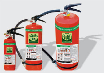 Clean Agent Portable Fire Extinguisher