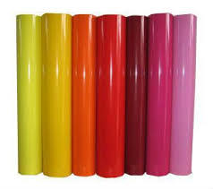 Coloured PVC Packaging Films