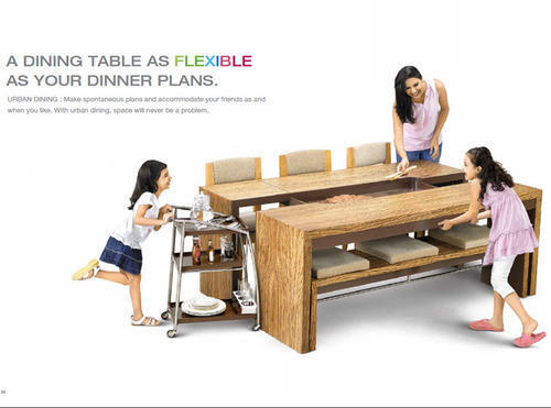 Wood Urban Dining Table Set