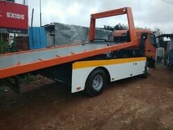 Hydraulic Flat Bed Towing Vehicle