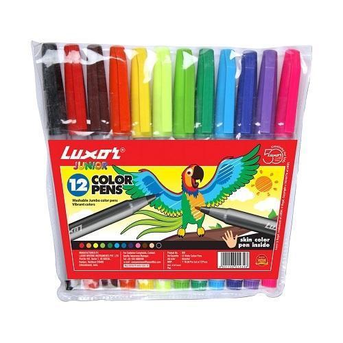 Easy To Write Plastic Colored Sketch Pens, Thickness 3 Mm, Length