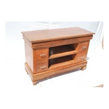 Wooden 4 Drawer Tv Stand Home Furniture