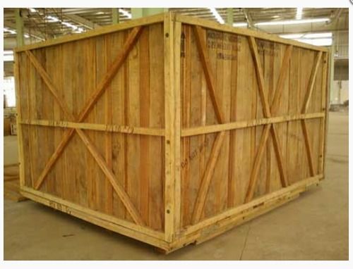 Heavy Duty Wooden Box - High Quality Termite-Free Wood, Customized Sizes for Safe Transportation