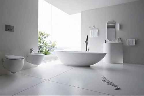 Bathtubs & Whirlpools Plain White Bath Tub