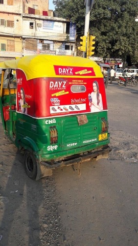 Auto Rickshaw Advertisement Service on Hood By HARE KRISHNA ENTERPRISES