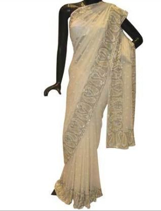 Ladies Border Fancy Saree