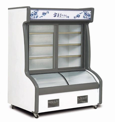 Two Separate Compartment Upright Chiller Freezer Capacity: 680 Liter (L)