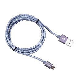 चार्ज और सिंक केबल एक ब्रेडेड