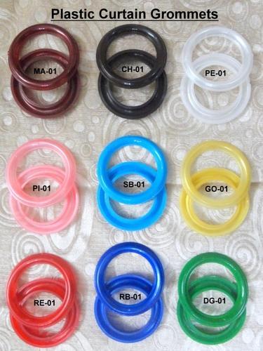 Waterproof Colored Plastic Curtain Eyelets