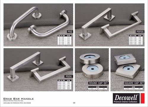 Stainless Steel Grab Bar Door Handle