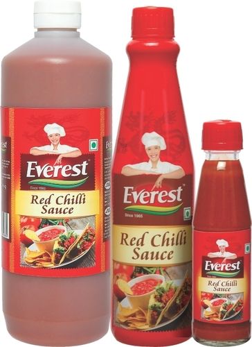 Hygienically. Packaged Red Chilli Sauce 