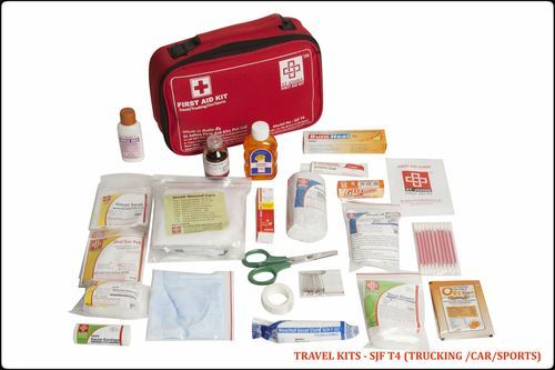 SJF-T4 Travel First Aid Kit for 10 Person