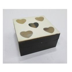 Multifunction Tear Resistance Rose Wooden Jewelry Box