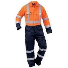 Orange and Black Safety Suits