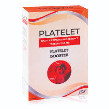 Platelet Booster Carica Papaya Leaf Extract Tablets 1100Mg