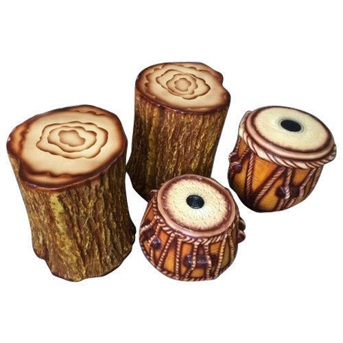 Durable Fiber Decorative Stool