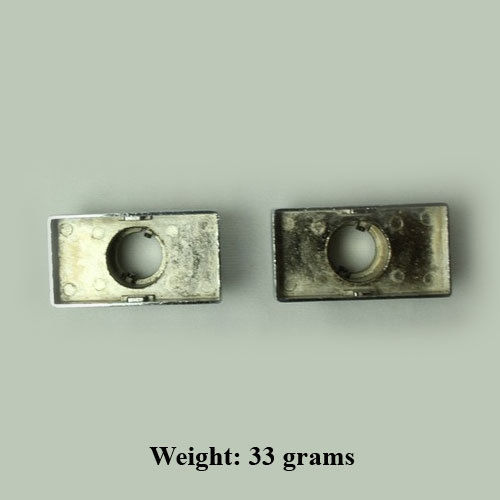 Double Push Button Electroplated Metallic Body