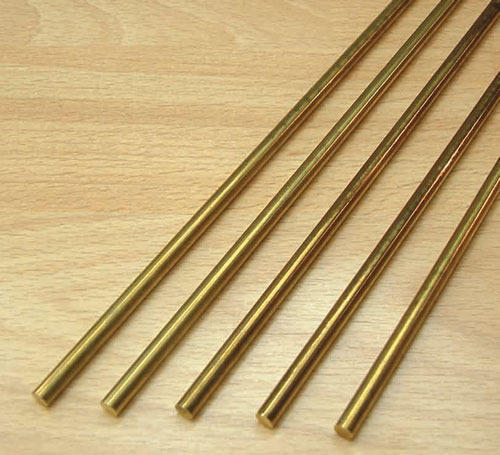 Heavy Brass Metal Rods