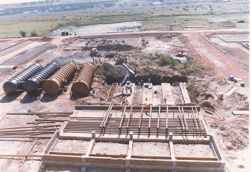 Industrial Underground Cylindrical Tank