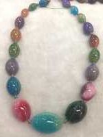 Fine Sheen Crystal Agate Beads