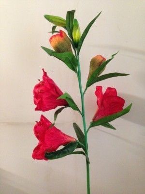 Decorative Artificial Lily Flowers