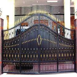 Bi Parting House Iron Gates With Custom Design