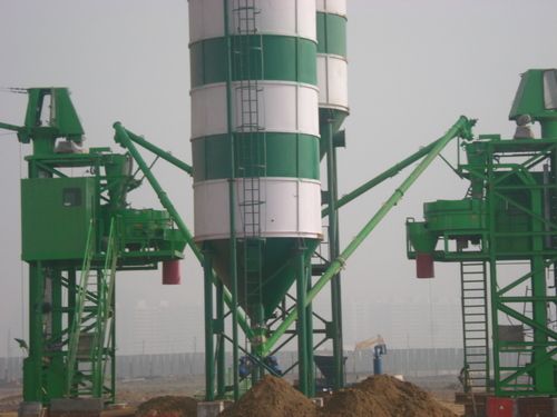 Large Fly Ash Storage Silo