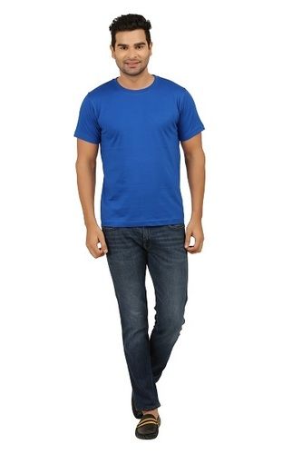 Round Neck Plain T Shirt