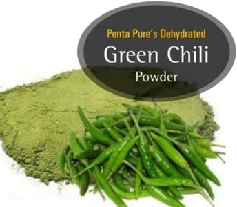 Dehydrated Green Chillies Powder