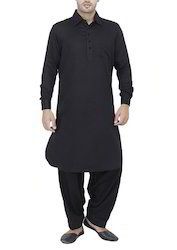 Men's Black Pathani Suit