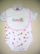 Baby Romper With Bib