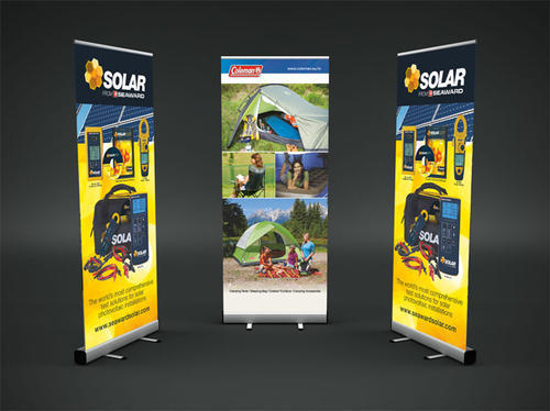 Durable Roll Up Standee Size: Available In Various Sizes