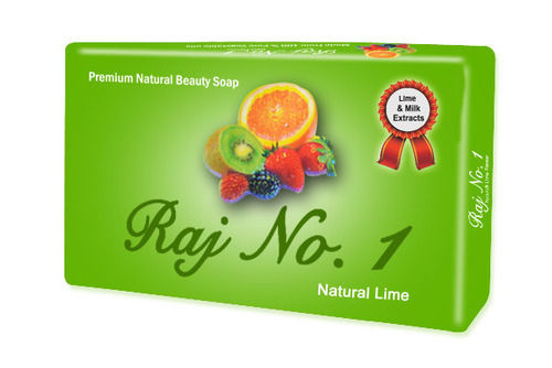 Raj No1 Natural Lime Bath Soaps