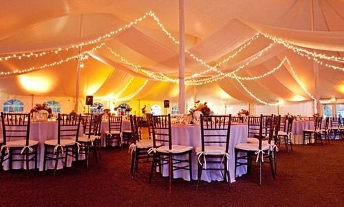 Attractive Interior Wedding Tent