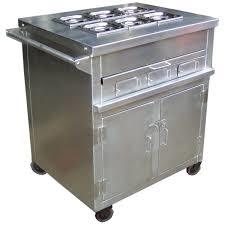 Hot Food Trolley For Serving