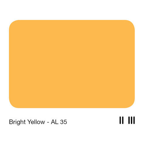  चमकीले पीले एल्यूमीनियम कम्पोजिट पैनल 