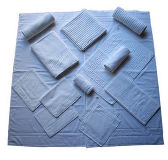 Recycled Surgical Huck Towel Dk Blue 22in X 12in