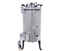 Vertical Autoclave with Wing Nut