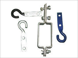 Wide Ranging Eye Hook Pole Clamp