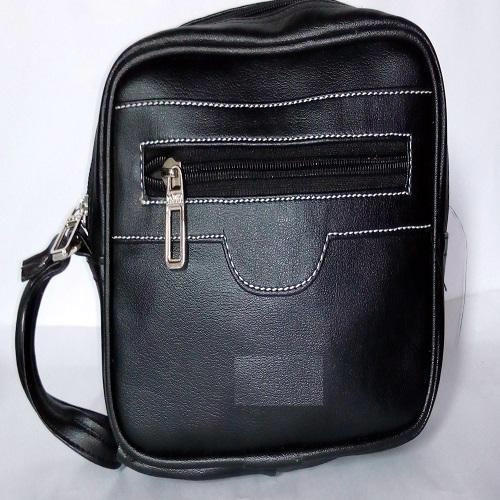 Durable Black Leather Bags