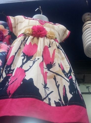 Kids Printed Cotton Frock