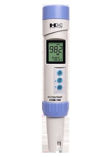 COM-100: Waterproof Professional Series EC/TDS Meter