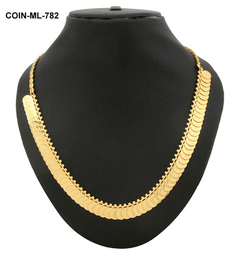 Adoreva Gold Plated Alloy Pearl Necklace for Women
