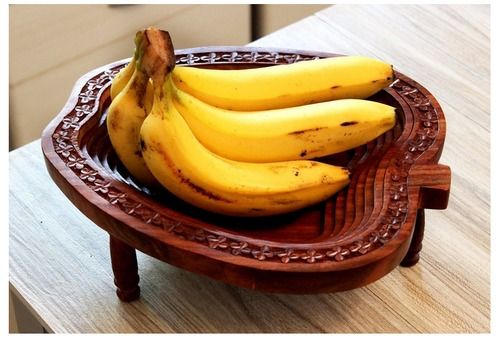 Fruit Cum Vegetable Serving Tray In Mango Shape